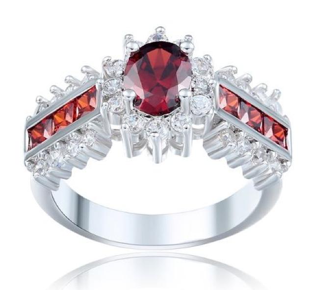 新品 アンティーク調ゴシック深紅ストーンリング指輪13号 < 女性アクセサリー/時計  新品 アンティーク調ゴシック深紅ストーンリング指輪13号  < 女性アクセサリー/時計の