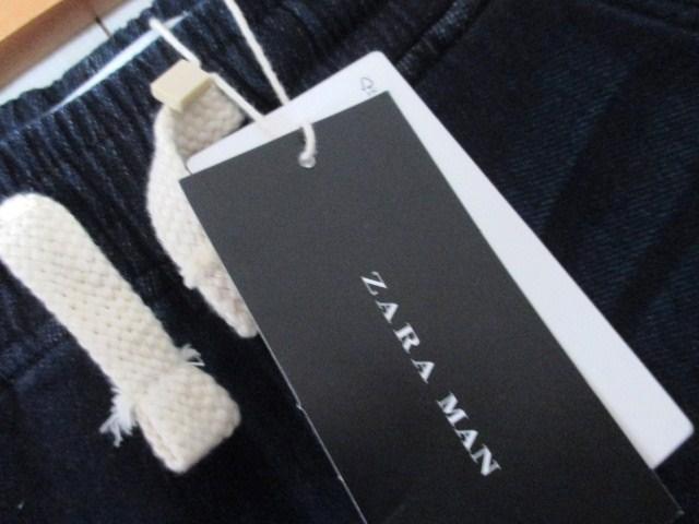 ☆ZARA/ザラ デニム加工 スウェット イージーパンツ/メンズ/M☆新品 < ブランド  ☆ZARA/ザラ デニム加工 スウェット イージーパンツ/メンズ/M☆新品 < ブランドの
