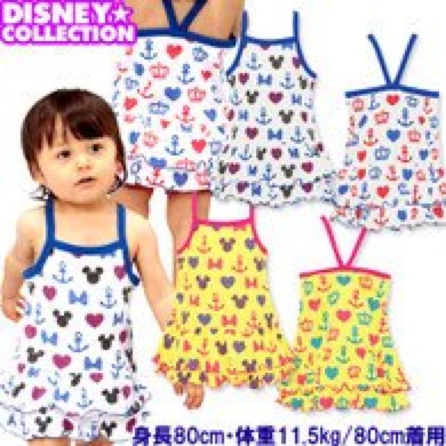 新品DIS総柄ワンピース80白ベビドBABYDOLLベビードール < ブランド 新品DIS総柄ワンピース80白ベビドBABYDOLLベビードール < ブランドの