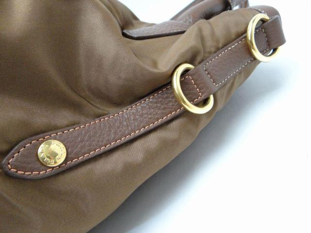 PRADA プラダ BR4420 TESSUTO VIT.DAI 2WAYトートバッグ ブラウン < ブランド PRADA プラダ BR4420 TESSUTO VIT.DAI 2WAYトートバッグ ブラウン < ブランドの
