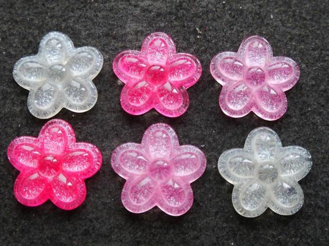 プラパーツ 手芸・アクセサリーパーツ  お花 パーツ 6個セット < 香水/コスメ/ネイル  プラパーツ 手芸・アクセサリーパーツ  お花 パーツ 6個セット  < 香水/コスメ/ネイルの
