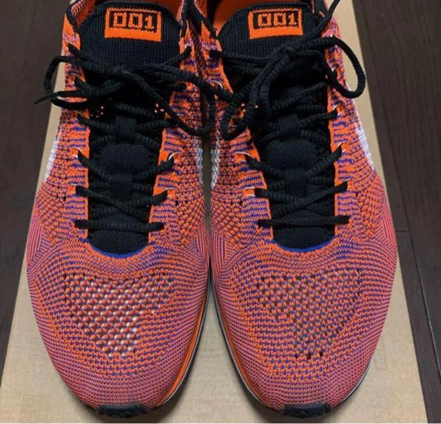 NIKE FLYKNIT RACER NRG HTM Orange 29cm < ブランド  NIKE FLYKNIT RACER NRG HTM Orange 29cm < ブランドの