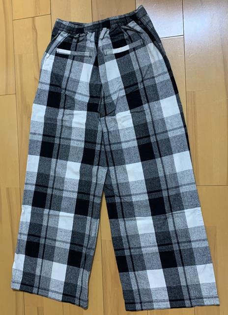 チェック柄 イージーパンツ < 女性ファッション  チェック柄 イージーパンツ < 女性ファッションの