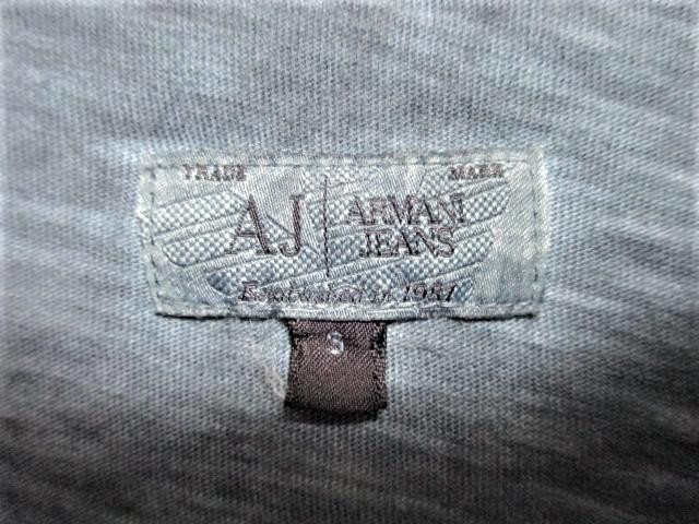 ☆ARMANI JEANS アルマーニジーンズ プリント ロゴ ヴィンテージ Tシャツ 半袖/メンズ/S☆新作モデル < ブランド ☆ARMANI JEANS アルマーニジーンズ プリント ロゴ ヴィンテージ Tシャツ 半袖/メンズ/S☆新作モデル < ブランドの