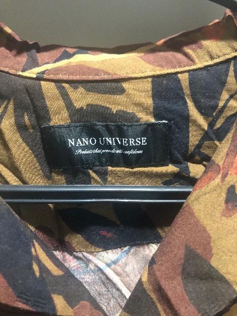 ナノユニバース シャツ 半袖 NANO UNIVERSE < ブランド  ナノユニバース シャツ 半袖 NANO UNIVERSE < ブランドの