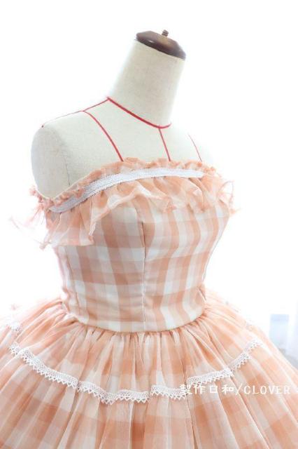 ピンクギンガム S~Mサイズ < 女性ファッション  ピンクギンガム S~Mサイズ < 女性ファッションの
