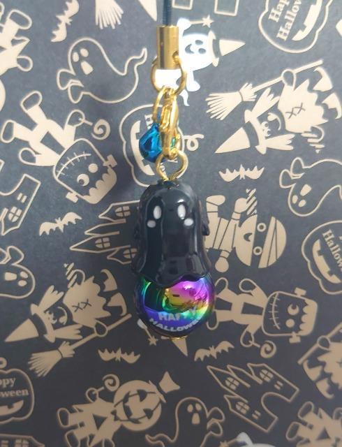 ハンドメイド♪おばけビーズストラップ〜玉乗り〜ブラック < ペット/手芸/園芸  ハンドメイド♪おばけビーズストラップ〜玉乗り〜ブラック  < ペット/手芸/園芸の