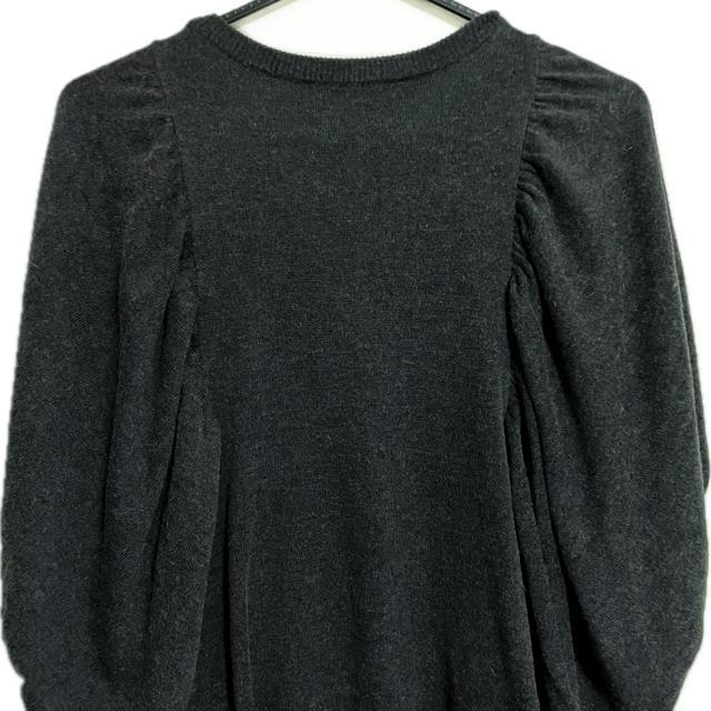 ヒステリックグラマー リップ柄 七分袖 変形 ニット カーディガン < 女性ファッション ヒステリックグラマー リップ柄 七分袖 変形 ニット カーディガン < 女性ファッションの