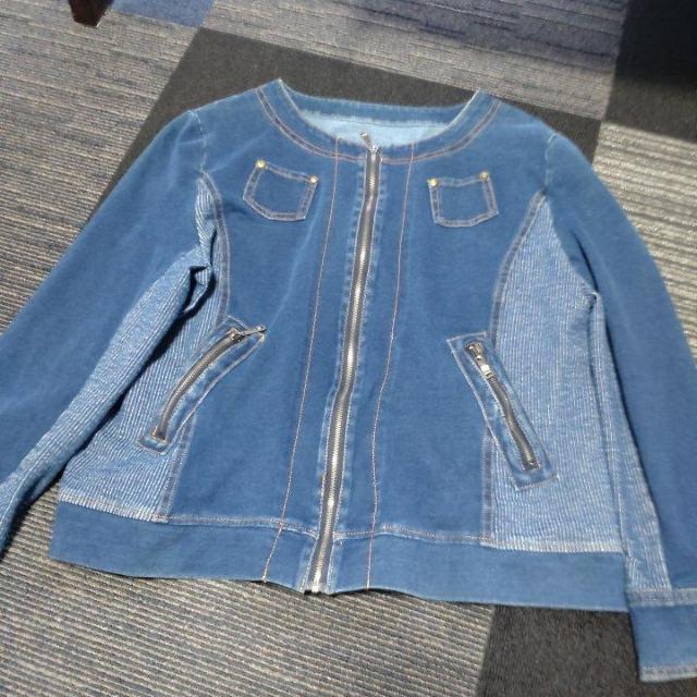 デニムストレッチジャケット < 女性ファッション デニムストレッチジャケット < 女性ファッションの