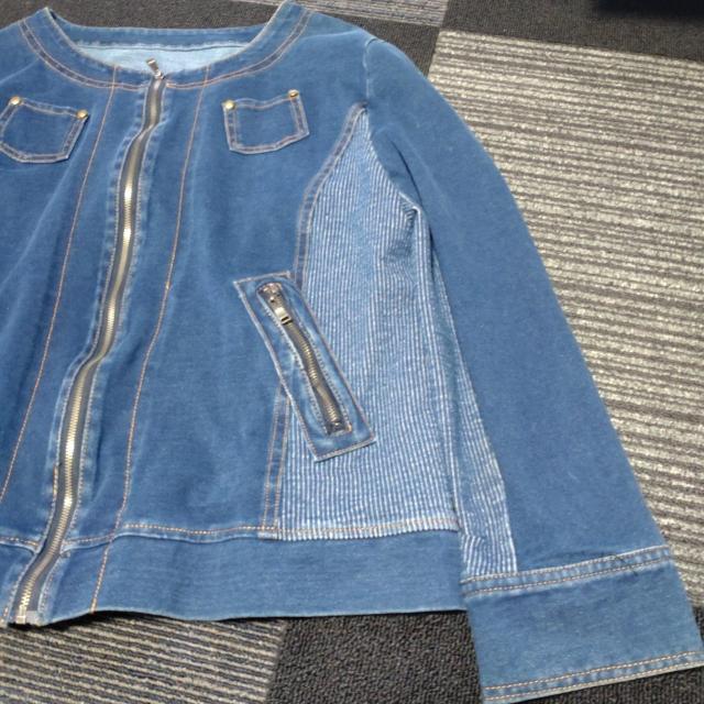 デニムストレッチジャケット < 女性ファッション デニムストレッチジャケット < 女性ファッションの