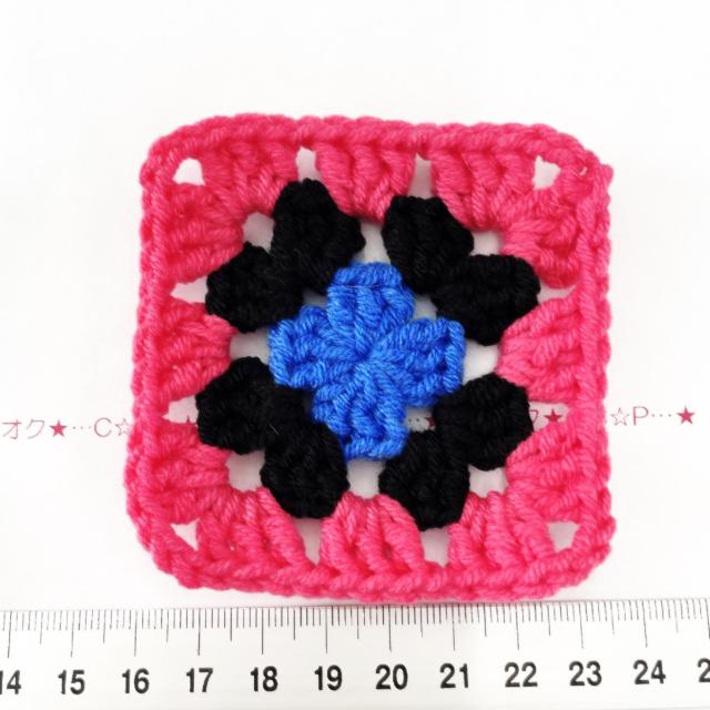 29*ハンドメイド♪グラニースクエアモチーフ 8 < ペット/手芸/園芸 29*ハンドメイド♪グラニースクエアモチーフ 8 < ペット/手芸/園芸の