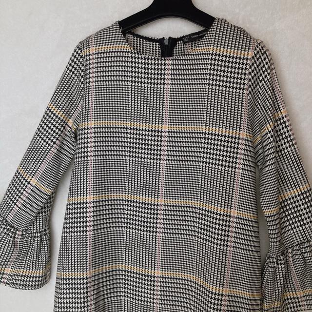 ZARA �U�� �O�����`�F�b�N �t���A�X���[�u �`���j�b�N �����s�[�X M N2m �� �u�����h�� 