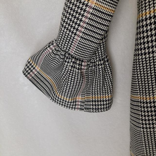 ZARA �U�� �O�����`�F�b�N �t���A�X���[�u �`���j�b�N �����s�[�X M N2m �� �u�����h�� 