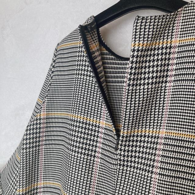 ZARA �U�� �O�����`�F�b�N �t���A�X���[�u �`���j�b�N �����s�[�X M N2m �� �u�����h�� 