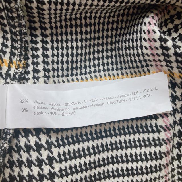 ZARA �U�� �O�����`�F�b�N �t���A�X���[�u �`���j�b�N �����s�[�X M N2m �� �u�����h�� 