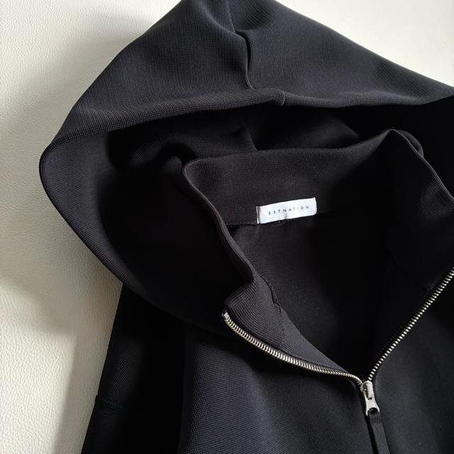 ◆美品◆3.6万◆エストネーション◆ミラノリブフーディーブルゾン◆パーカー◆L < 男性ファッション ◆美品◆3.6万◆エストネーション◆ミラノリブフーディーブルゾン◆パーカー◆L < 男性ファッションの