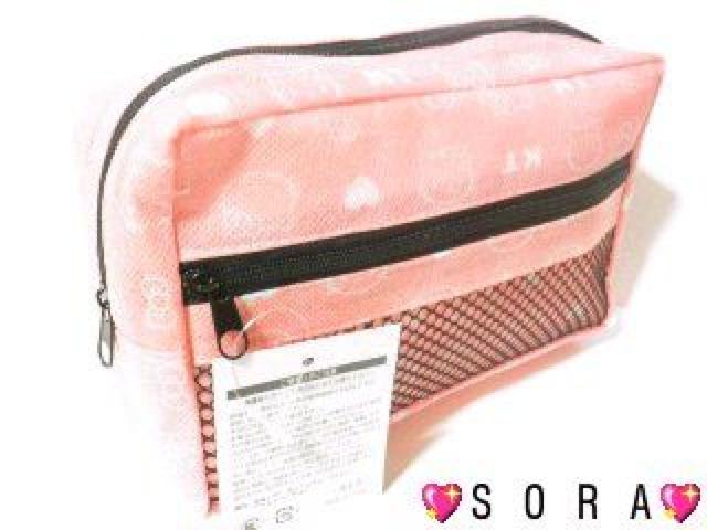 【キティ】可愛い♪小物整理.コスメ入れに最適 マルチポーチ < 女性ファッション 【キティ】可愛い♪小物整理.コスメ入れに最適 マルチポーチ < 女性ファッションの