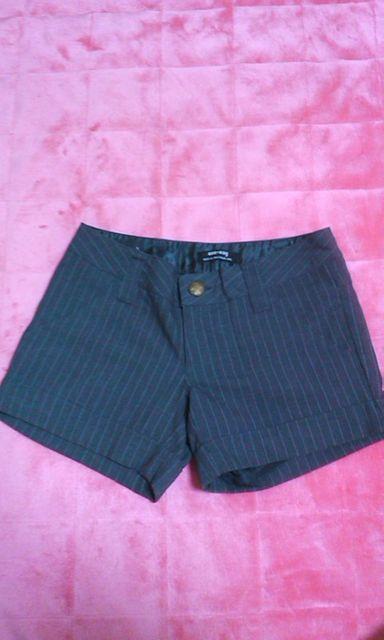 ワンウェイ ショートパンツ グレー ストライプ S 美品 激安 エロカワ < ブランド ワンウェイ ショートパンツ グレー ストライプ S 美品 激安 エロカワ < ブランドの
