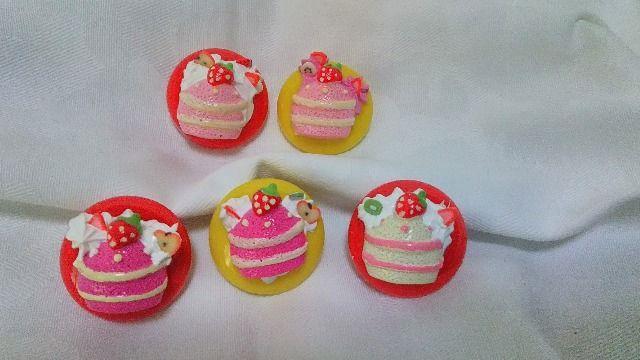 【マグネット】☆ハンドメイド☆スイーツ☆5個☆ < 女性ファッション 【マグネット】☆ハンドメイド☆スイーツ☆5個☆ < 女性ファッションの