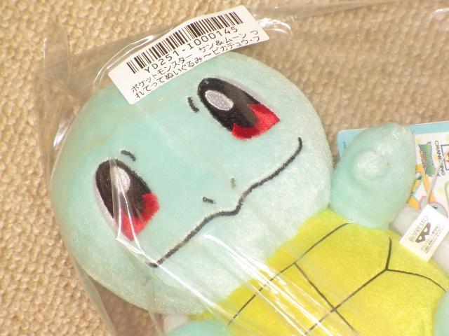 未使用☆ポケモンサン&ムーン*つれてってぬいぐるみ*ゼニガメ < アニメ/コミック/キャラクター  未使用☆ポケモンサン&ムーン*つれてってぬいぐるみ*ゼニガメ < アニメ/コミック/キャラクターの