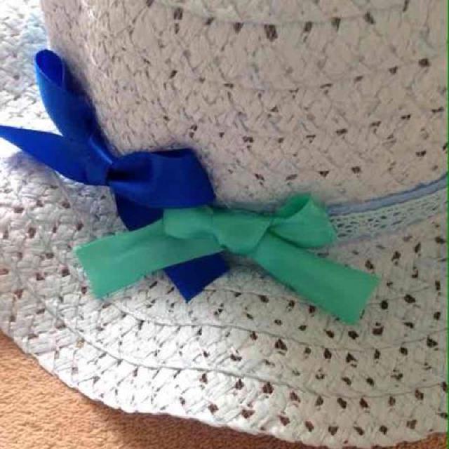 新品■キッズ 子供用 レース&リボン ハット 麦わら帽子 涼しい 軽量 形状記憶◆ブルー < キッズ/ベビー  新品■キッズ 子供用 レース&リボン ハット 麦わら帽子 涼しい 軽量 形状記憶◆ブルー < キッズ/ベビーの