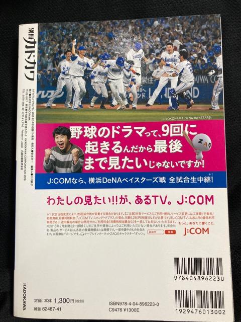別冊 カドカワ 野球 筒香嘉智 横浜 DNA ベイスターズ 公認 本 ブック < 本/雑誌  別冊 カドカワ 野球 筒香嘉智 横浜 DNA ベイスターズ 公認 本 ブック < 本/雑誌の