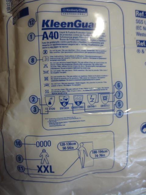 Kimberiy-Clark Kleen Guard  ωt/ϗq̃Jo[I[@L  wX/r[eB[ 