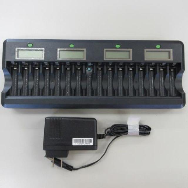 LCD RAPID BATTERY CHARGER DN-YAB-MD16L  16本充電器 < 家電/AV  LCD RAPID BATTERY CHARGER DN-YAB-MD16L  16本充電器  < 家電/AVの
