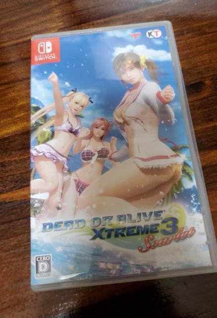 dead or alive Xterm3 scarlet デッドオアアライブ スカーレット < ゲーム本体/ソフト  dead or alive Xterm3 scarlet デッドオアアライブ スカーレット  < ゲーム本体/ソフトの