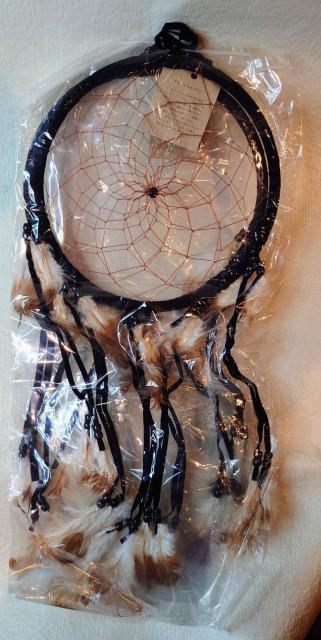 ドリームキャッチャー★直径22cm★全長60cm★中型サイズ★ブラック★インテリア★オブジェ★装飾★魔除け★新品未使用★送料無料 < インテリア/ライフ ドリームキャッチャー★直径22cm★全長60cm★中型サイズ★ブラック★インテリア★オブジェ★装飾★魔除け★新品未使用★送料無料 < インテリア/ライフの