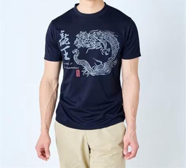 Mサイズ!3枚セット!高貴紳士的!男気溢れる!和柄!吸汗速乾!メッシュ素材!半袖Tシャツ!新品! < 男性ファッション  Mサイズ!3枚セット!高貴紳士的!男気溢れる!和柄!吸汗速乾!メッシュ素材!半袖Tシャツ!新品! < 男性ファッションの