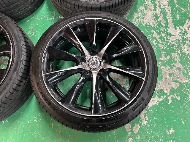 7072094)レイズベルサス18インチブラックポリッシュ4本ピレリ中古タイヤセットミニバン等225/40R18送料無料 < 自動車/バイク 7072094)レイズベルサス18インチブラックポリッシュ4本ピレリ中古タイヤセットミニバン等225/40R18送料無料 < 自動車/バイク