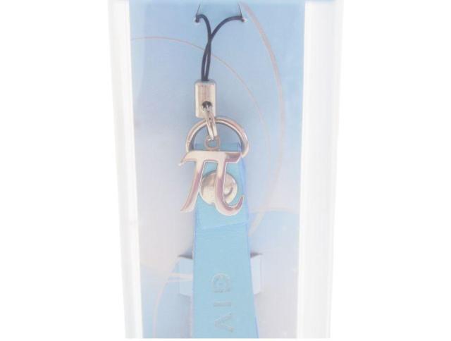 ジバンシィ ノベルティ ストラップ キーホルダー π パイサインチャーム 本革 ライトブルー GIVENCHY【正規品】 < ブランド ジバンシィ ノベルティ ストラップ キーホルダー π パイサインチャーム 本革 ライトブルー GIVENCHY【正規品】 < ブランドの