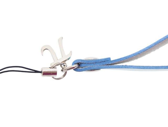 ジバンシィ ノベルティ ストラップ キーホルダー π パイサインチャーム 本革 ライトブルー GIVENCHY【正規品】 < ブランド ジバンシィ ノベルティ ストラップ キーホルダー π パイサインチャーム 本革 ライトブルー GIVENCHY【正規品】 < ブランドの