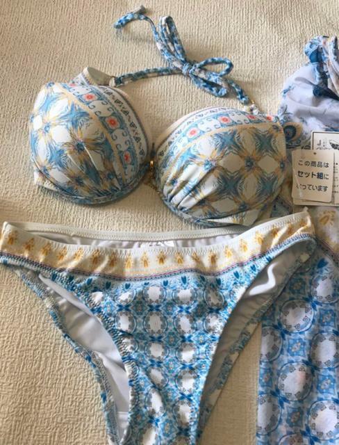 新品未使用 トータス・イレブン 日本製 水着 ビキニ 3点セット 11L < 女性ファッション  新品未使用 トータス・イレブン 日本製 水着 ビキニ 3点セット 11L < 女性ファッションの