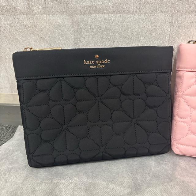 即決 新品 kate spade NEW YORK フラワー ポーチ 2個セット < ブランド  即決 新品 kate spade NEW YORK フラワー ポーチ 2個セット < ブランドの