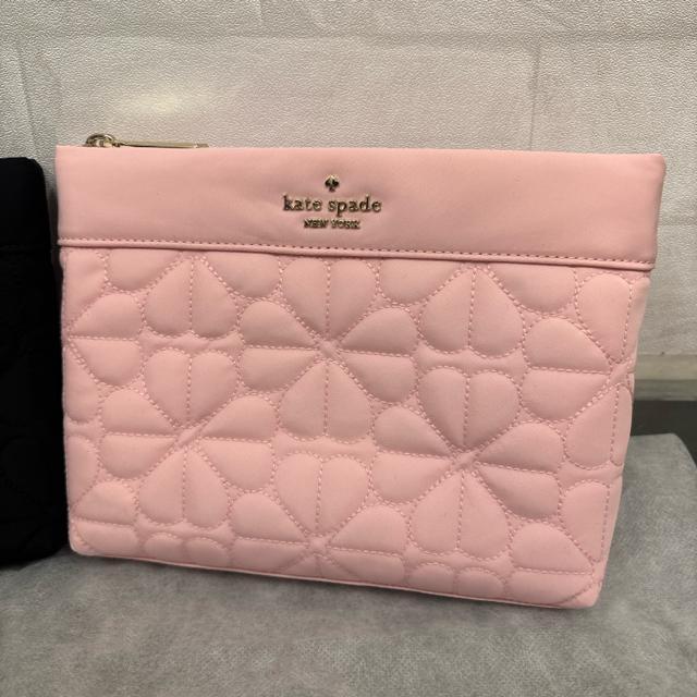 即決 新品 kate spade NEW YORK フラワー ポーチ 2個セット < ブランド  即決 新品 kate spade NEW YORK フラワー ポーチ 2個セット < ブランドの