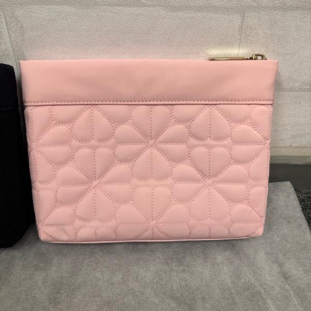 即決 新品 kate spade NEW YORK フラワー ポーチ 2個セット < ブランド  即決 新品 kate spade NEW YORK フラワー ポーチ 2個セット < ブランドの