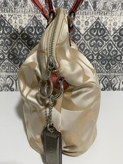 【中古】COACH コーチ ポピー シグネチャー トートバッグ ショルダー < ブランド  【中古】COACH コーチ ポピー シグネチャー トートバッグ ショルダー < ブランドの