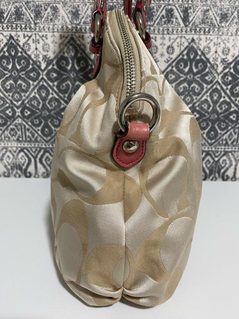 【中古】COACH コーチ ポピー シグネチャー トートバッグ ショルダー < ブランド  【中古】COACH コーチ ポピー シグネチャー トートバッグ ショルダー < ブランドの
