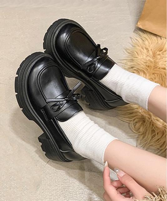 送料無料 新品 ローファー レディース レザー調 リボン < 女性ファッション 送料無料 新品 ローファー レディース レザー調 リボン < 女性ファッションの