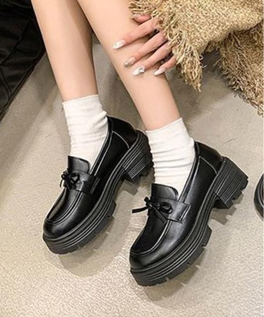 送料無料 新品 ローファー レディース レザー調 リボン < 女性ファッション 送料無料 新品 ローファー レディース レザー調 リボン < 女性ファッションの