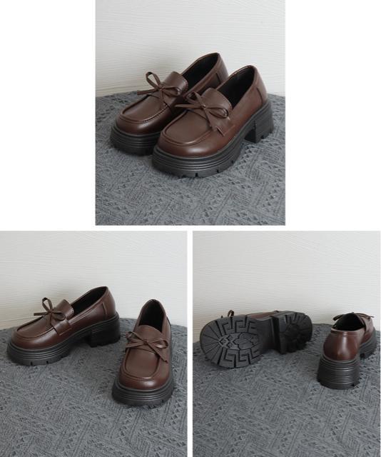 送料無料 新品 ローファー レディース レザー調 リボン < 女性ファッション 送料無料 新品 ローファー レディース レザー調 リボン < 女性ファッションの