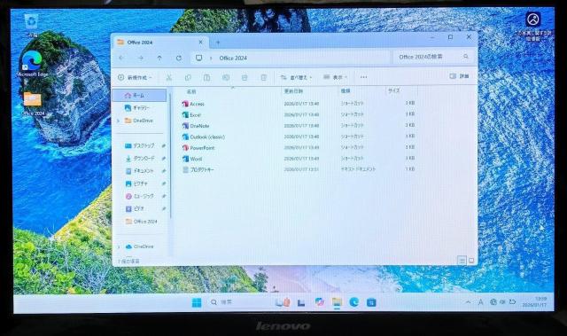 Lenovo Corei5 ������8GB SSD256GB DVD Web�J���� Windows11 Office2024 �m�[�g �� PC�{��/���Ӌ@��� 