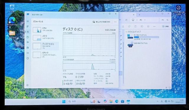 Lenovo Corei5 ������8GB SSD256GB DVD Web�J���� Windows11 Office2024 �m�[�g �� PC�{��/���Ӌ@��� 