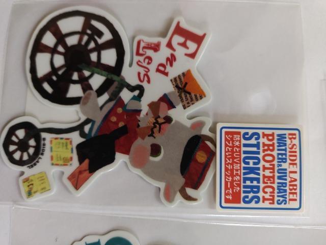 B-SIDE LABEL �A�j�}�� �X�e�b�J�[ 3���Z�b�g �V�[�� �� �C���e���A/���C�t�� 