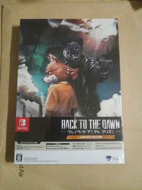 Nintendo Switch BACK TO THE DAWN �u���C�N�E�U�E�A�j�}���E�v���Y�� LIMITED EDITION  �� �Q�[���{��/�\�t�g�� 