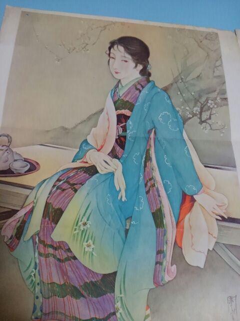 昭和初期高畠華宵のポスター二枚 < ホビー  昭和初期高畠華宵のポスター二枚 < ホビーの