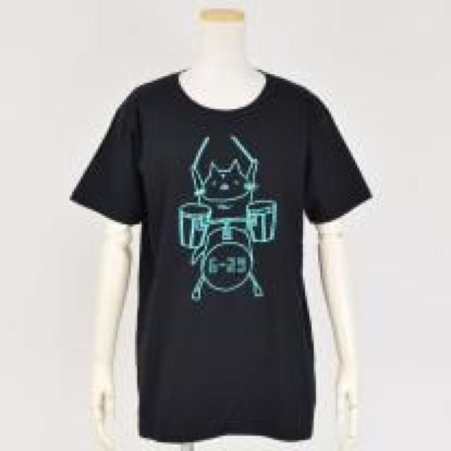 mintNeko・ドラム&ネコイラストTシャツ < ブランド mintNeko・ドラム&ネコイラストTシャツ < ブランドの