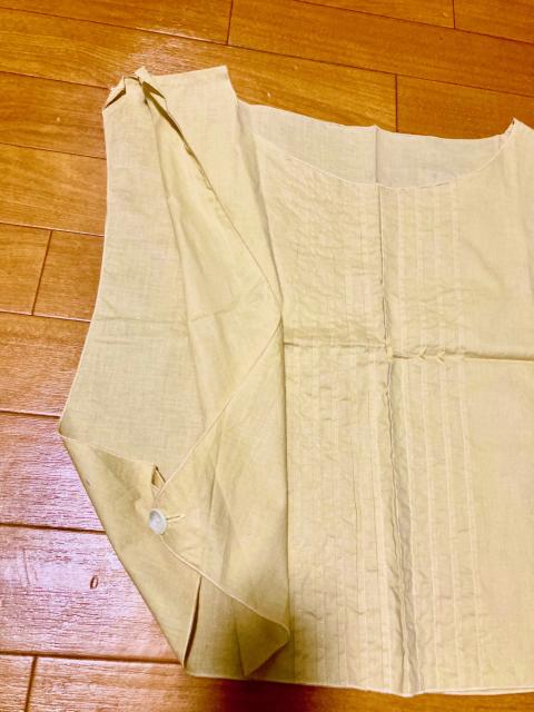 新品 コットン トップス タック 日本製 東京ブラウス < 女性ファッション  新品 コットン トップス タック 日本製 東京ブラウス < 女性ファッションの